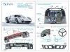 Quinta Studio QDS-24025 Ford GT40 Mark II 3D-Printed & coloured Interior on decal paper (Fujimi) (Small version) 1/24